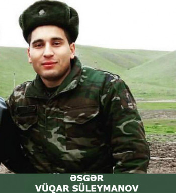 Əsgər Vüqar Natiq oğlu Süleymanov